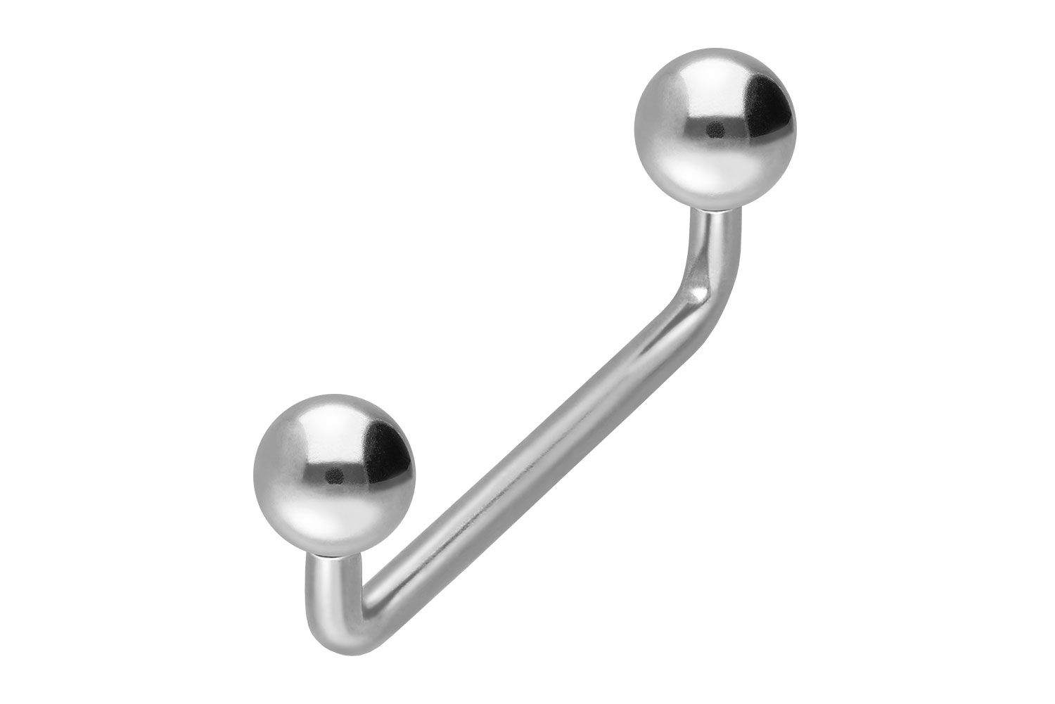 Titan Surface Barbell (90 Grad) mit Kugeln